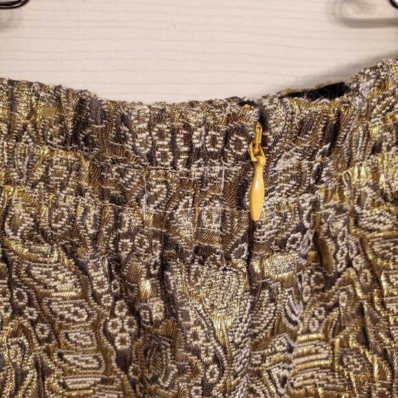 Gold Mini Skirt from The Loft - Picture 4 of 5
